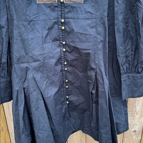 Karen Millen poplin tape embroidery woven dress - Picture 10 of 11